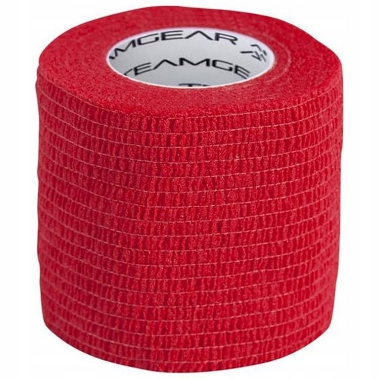 TAŚMA DO GETR SZEROKA CZERWONA 4.5M