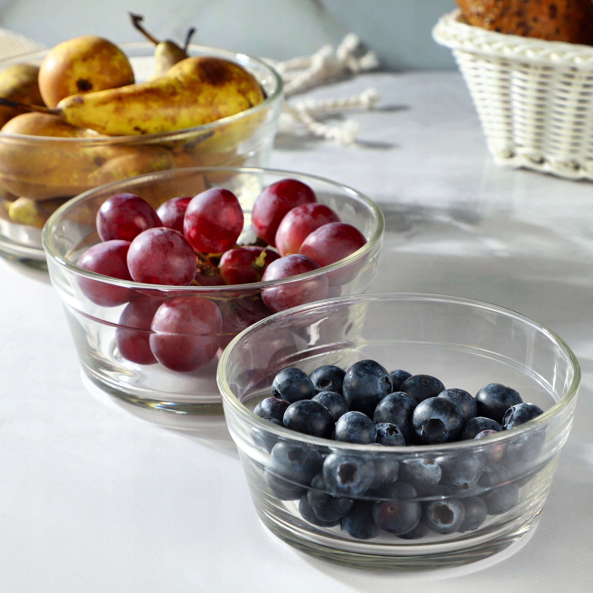 SALATERKA MISKA MISECZKA NA PRZEKĄSKI 12,5cm Kolor przezroczysty