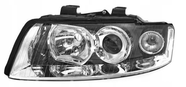 REFLEKTORY LAMPY L+P KPL AUDI A4 B6 00-04 Producent części TYC