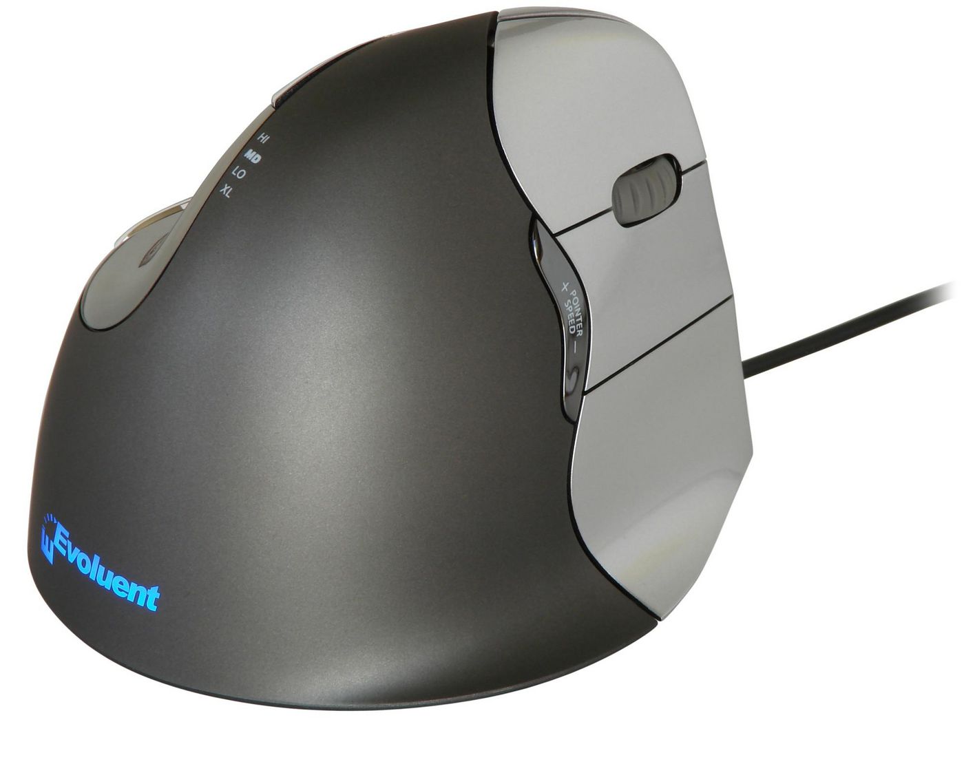 Evoluent Vertikální myš VerticalMouse4 pro pravou ruku