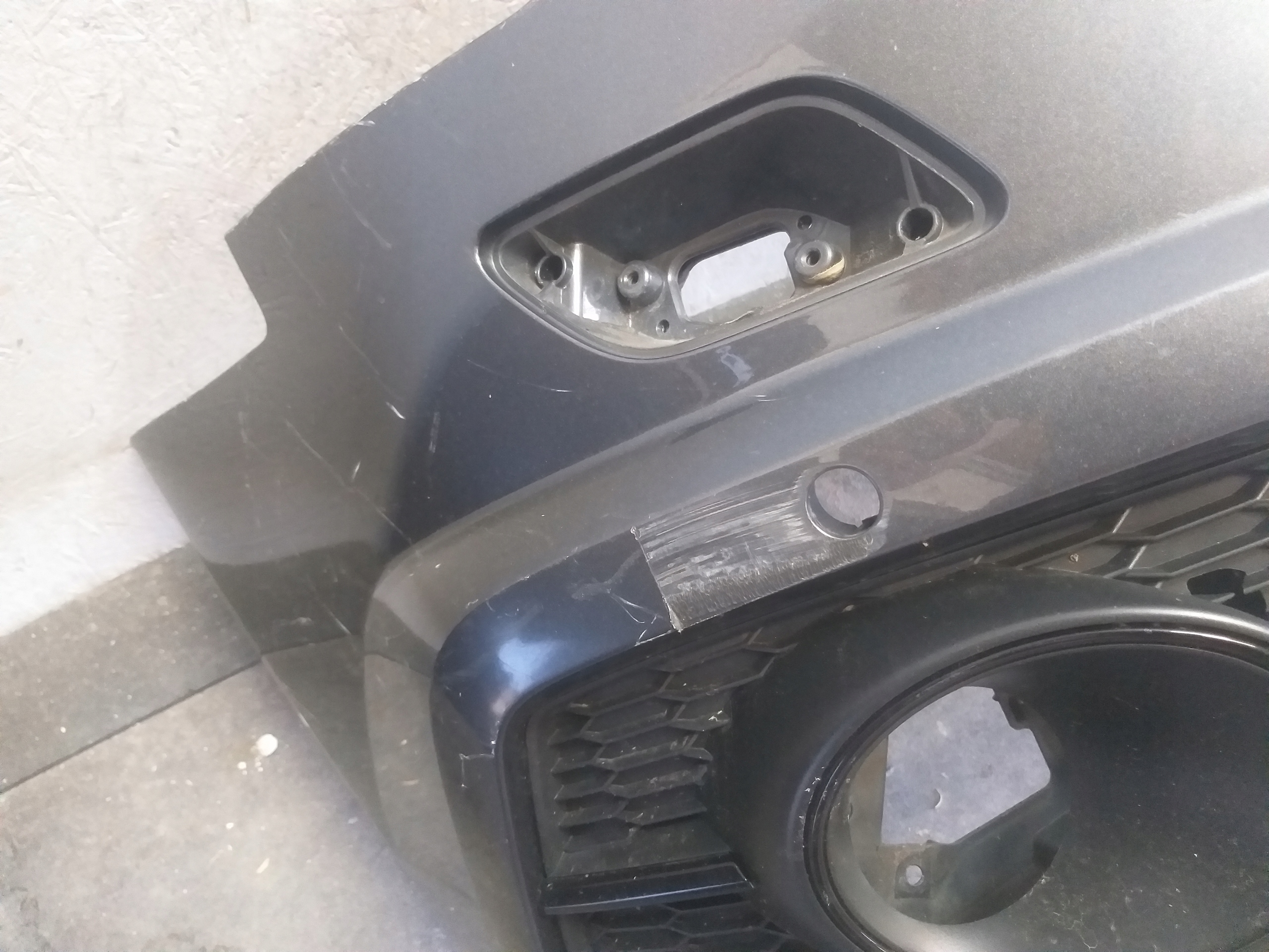 bumper front AUDI A6 C7 4G0 LIFT 14- S LINE