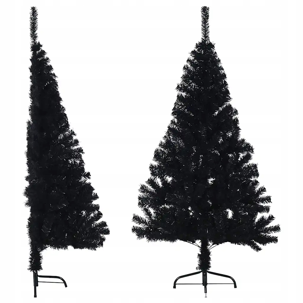 Umělý vánoční stromek s polovinou Pvc, 150 cm x 95 cm