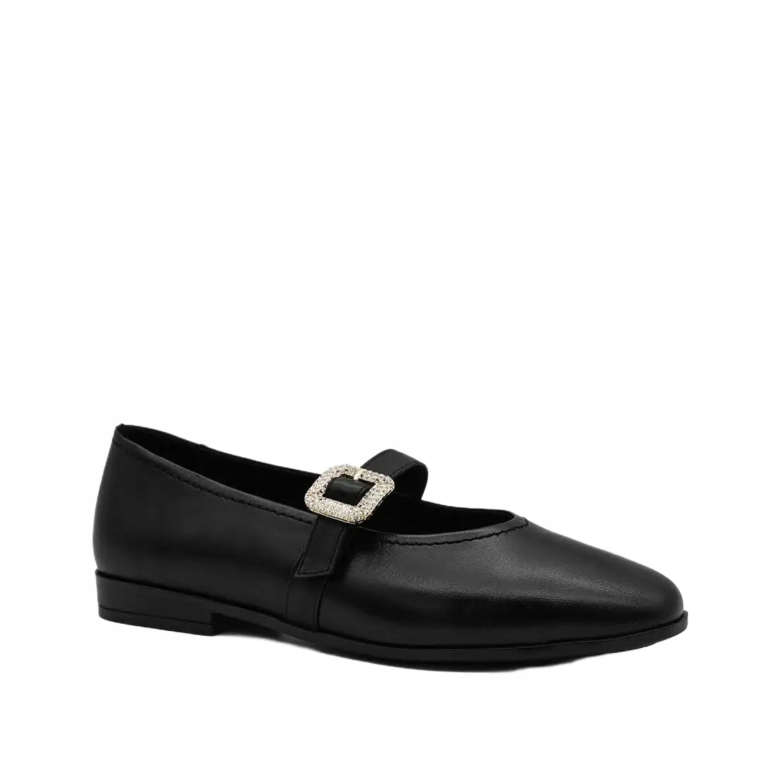 Dámské baleríny CheBello 4698-002-000-PSK-S372 černé 40, černá