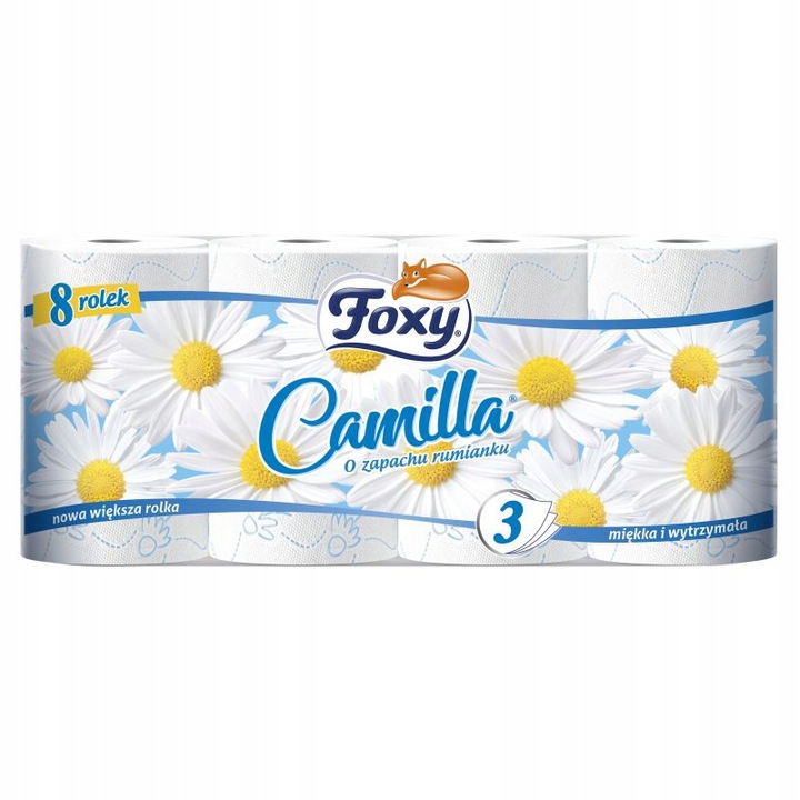FOXY PAPIER CAMILA RUMIANKOWY 8 ROLEK