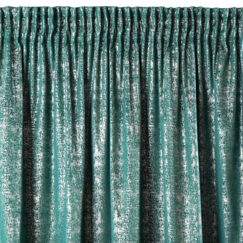 

Zasłona Welwetowa Cypr 140x250cm - Ciemny Turkusow