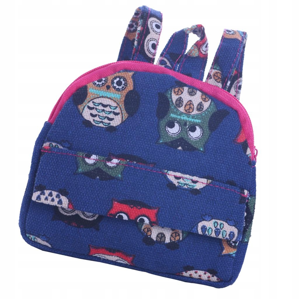 Lalki Torba dla lalek Plecak dla lalek niebieski