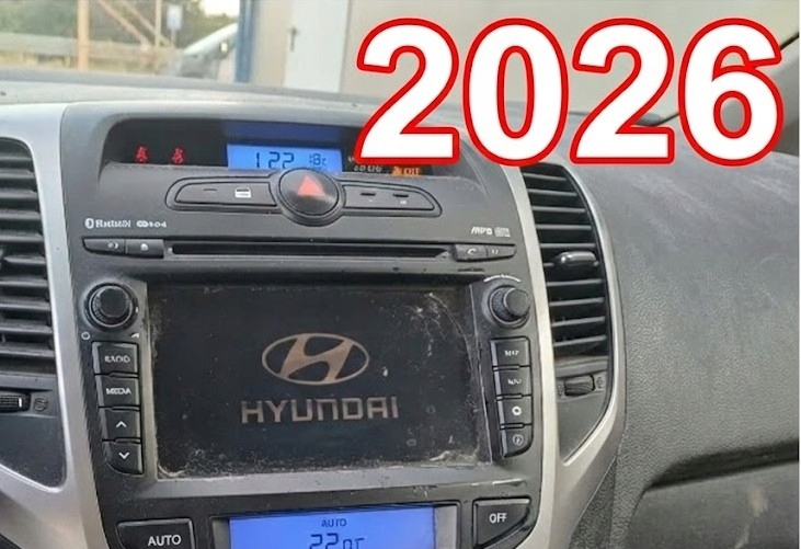 Mapa Hyundai GEN1 2026 Europa IX35 IX20 I30 I40 Santa Fe Veloster Flash Disk