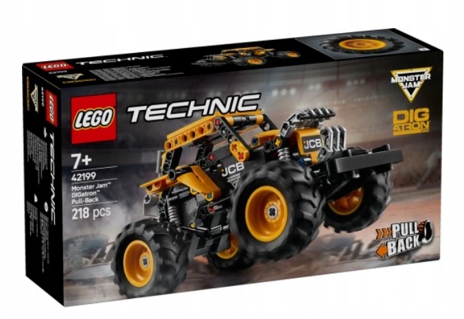 Lego 42199 Technic Monster Jam Digatron S Pohonem Typu Pull-back