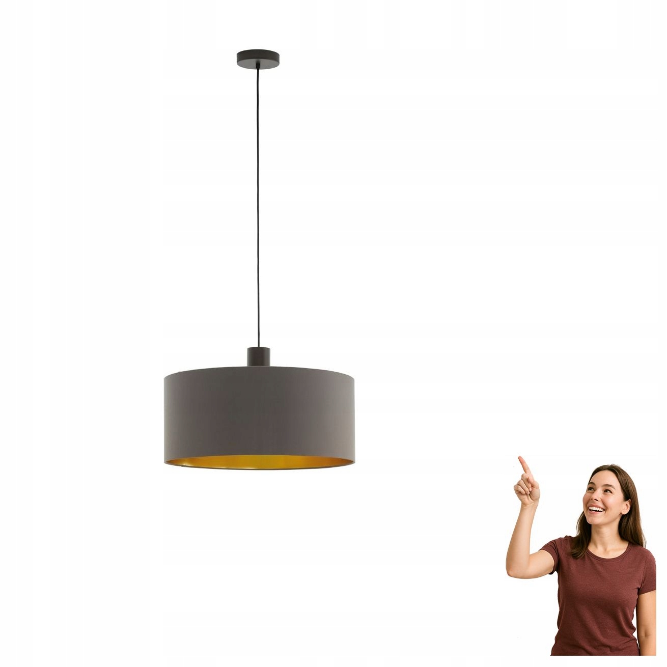 Závesná lampa Concessa 1 97683 Eglo