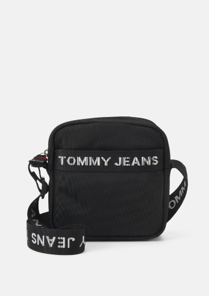 TOMMY JEANS MŁODZIEŻOWA TOREBKA CZARNA 2ŻTJ