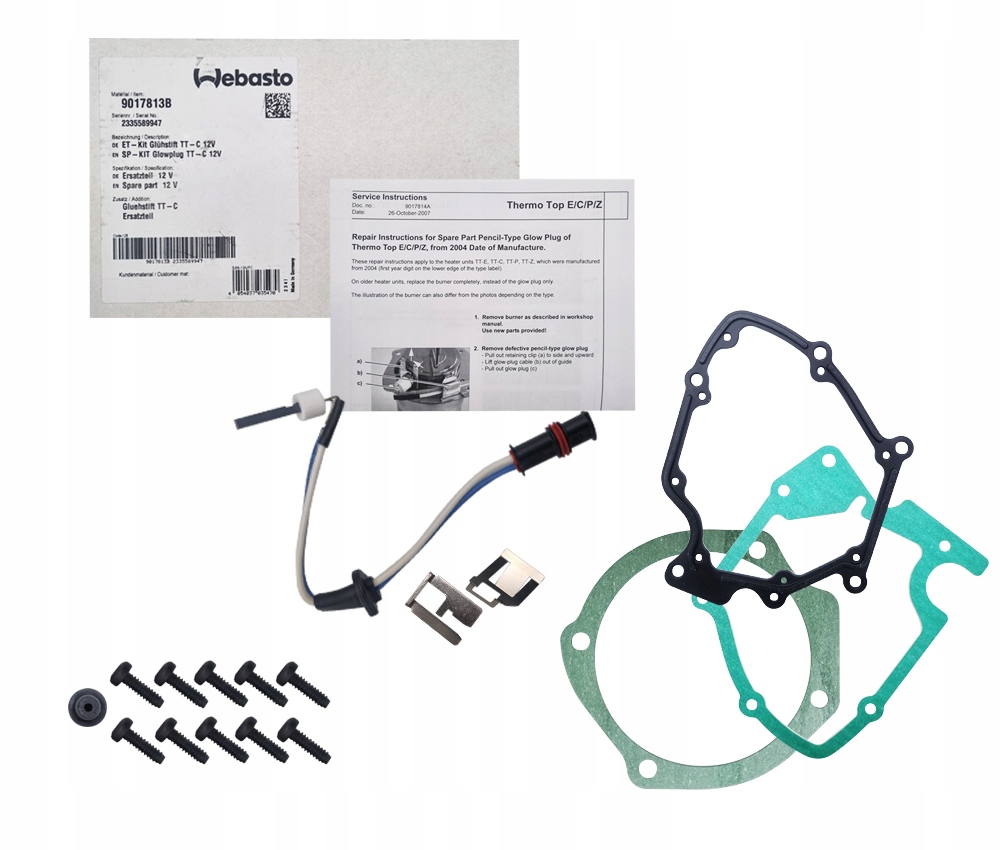 Sztyft Żarowy Webasto Thermo Top TT-C TT-Z