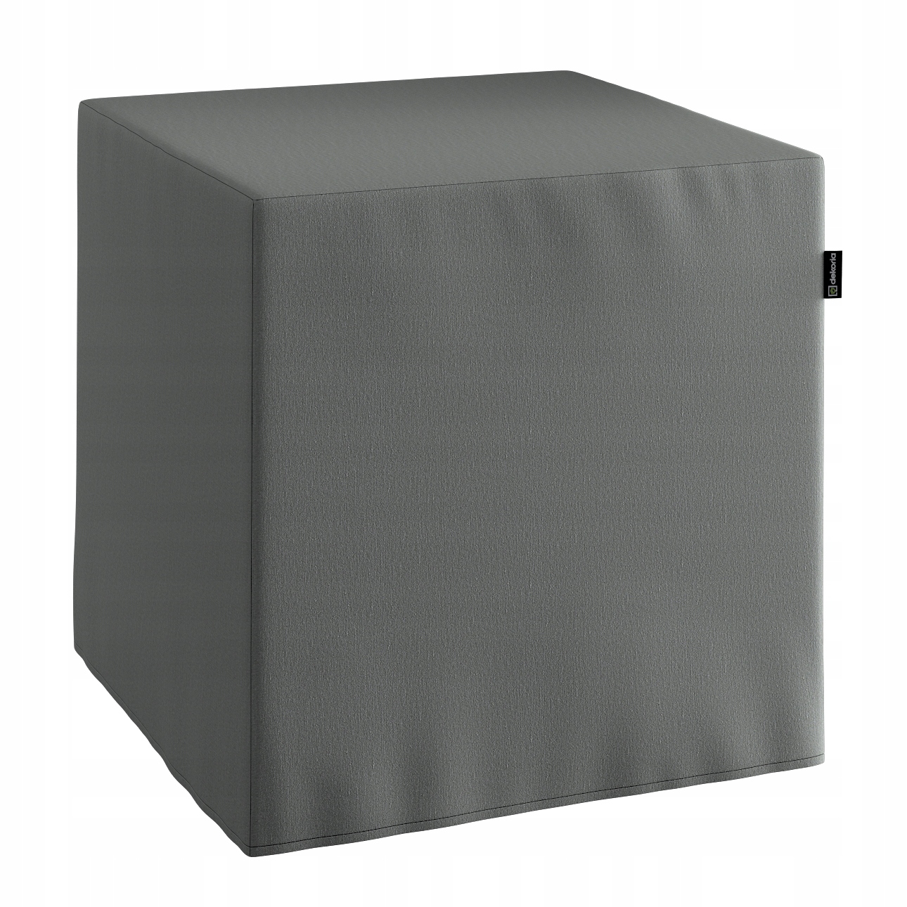 Dekoria Taburet kostka šedá