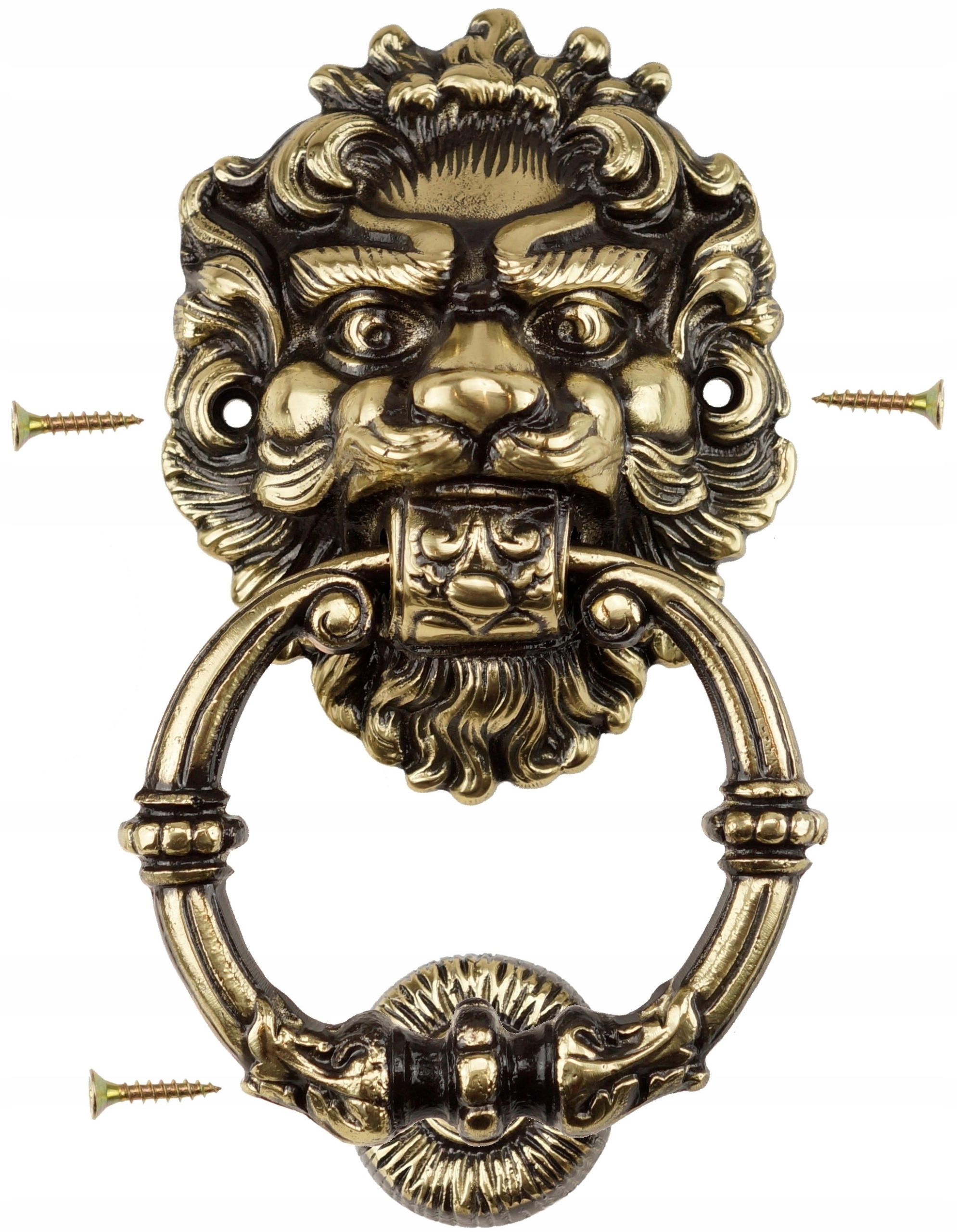 Kladka Na Dveře, Mosazný Lev, Velká Patina