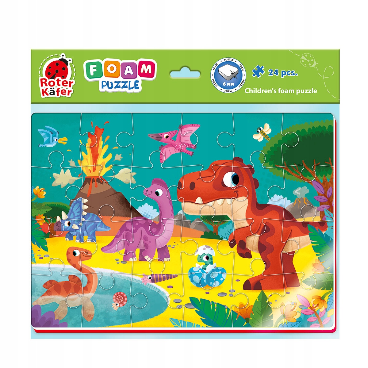 

Piankowe puzzle A4 Dinozaury Roter Kafer