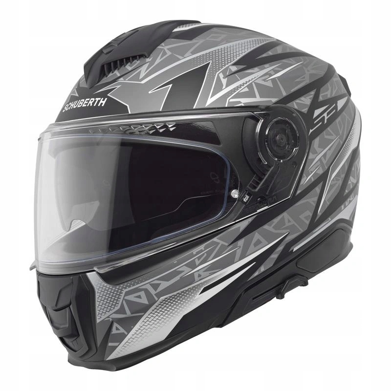 Motocyklová prilba Schuberth S3 Ece Thunder Grey šedá biela čierna Darčeky