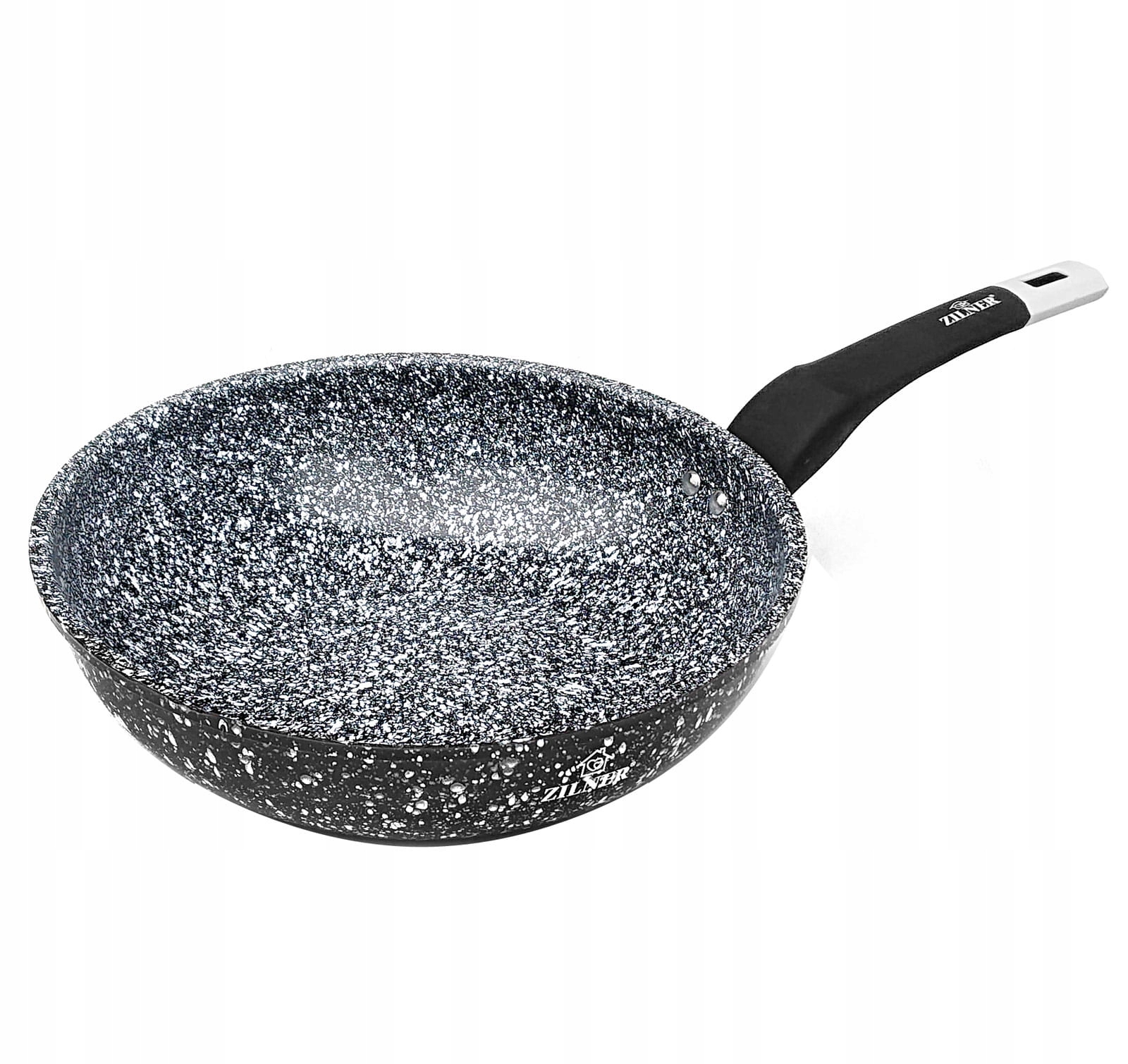 PATELNIA głęboka MARMURowa WOK Ø24cm wysoka Typ powłoki inna