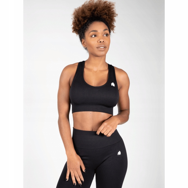 Dámský sportovní top Gorilla Wear Neiro Černý S/m