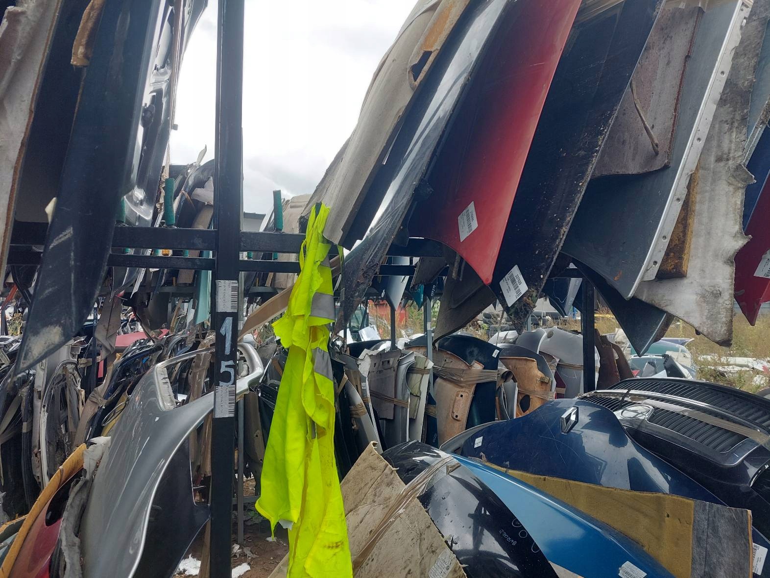 complete front bonnet bumper light fender OPEL ZAFIRA A Z298