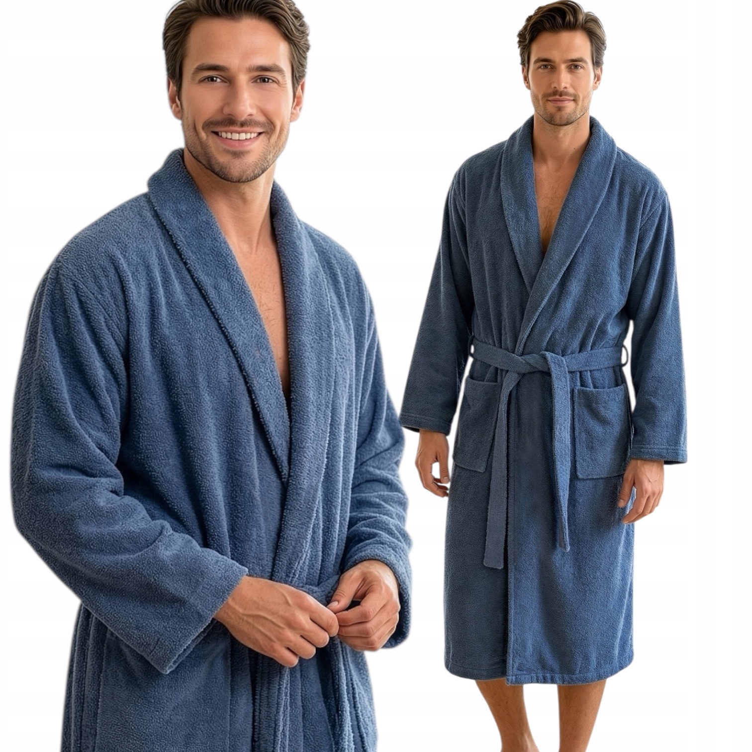 Pánský Froté Župan 100% Bavlna – Měkký A Pohodlný