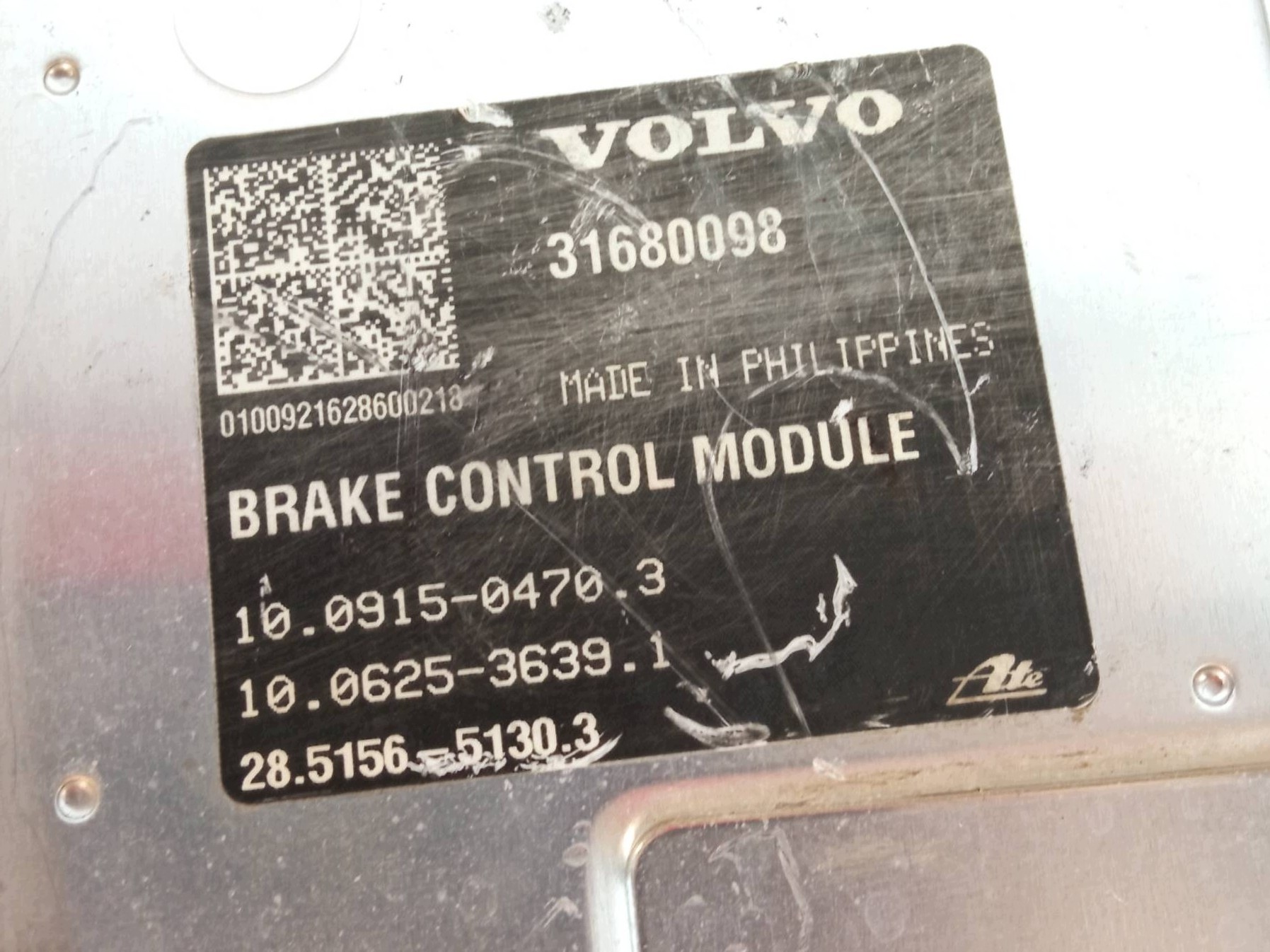 Pompe ABS 31680101 31680098 Volvo S90 II (2016- )