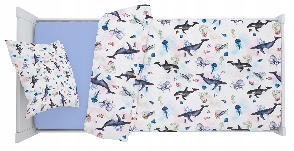 

Pościel 100x160 cm 50x70 Bawełniana 100% Komplet