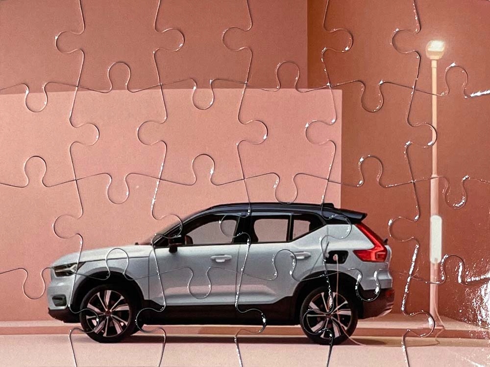 Puzzle z własnym nadrukiem 20x30 cm, 120 elementów Kolekcja Puzzle