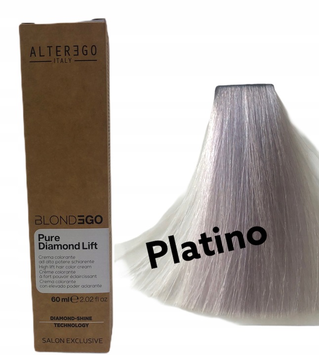 ALTEREGO BlondeEgo toner 60ml Platinum - Platyna