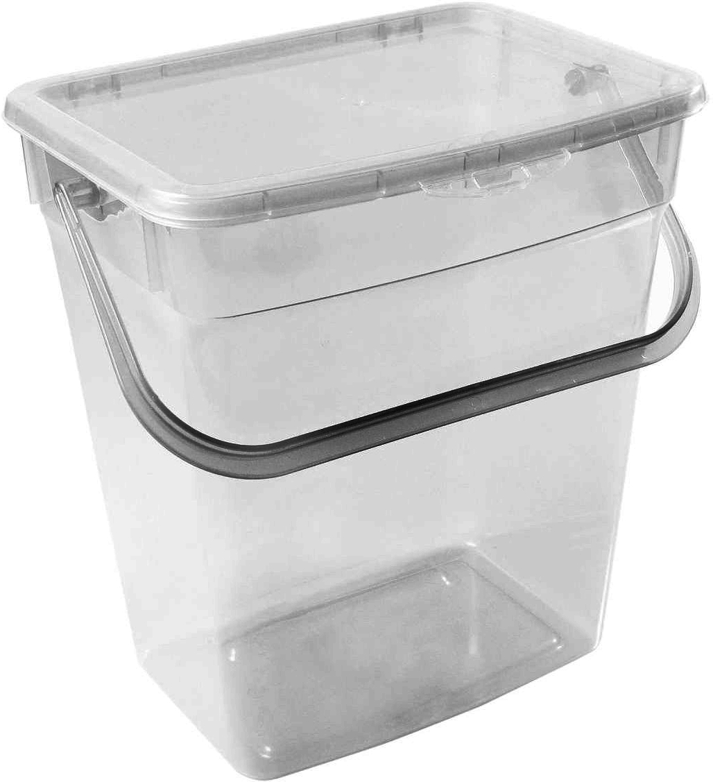 PLAST TEAM - Pojemnik na proszek do prania - Pudełko na karmę - 10 L