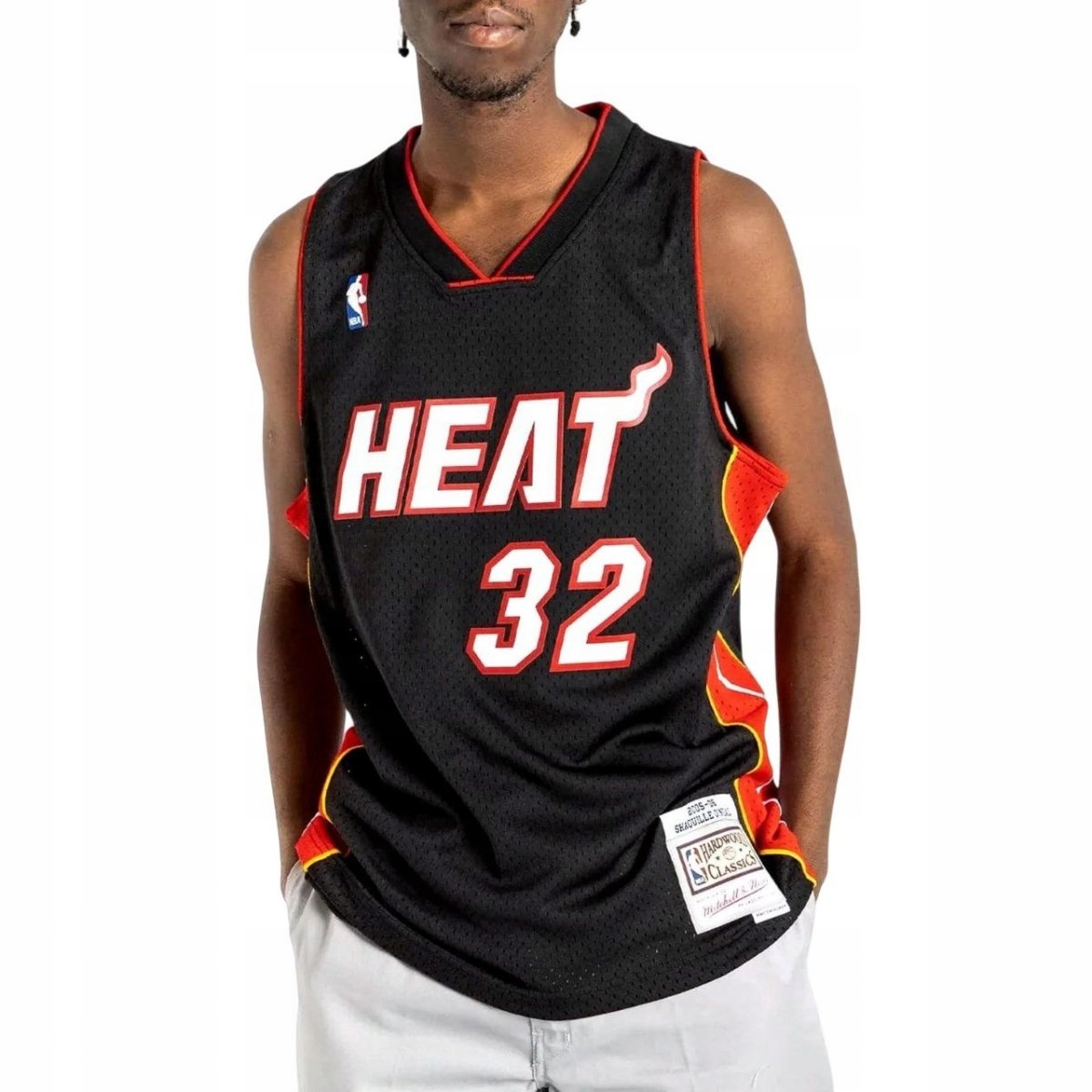 Mitchell Ness tričko pánské Nba Miami Heat Shaquille O`Neal M