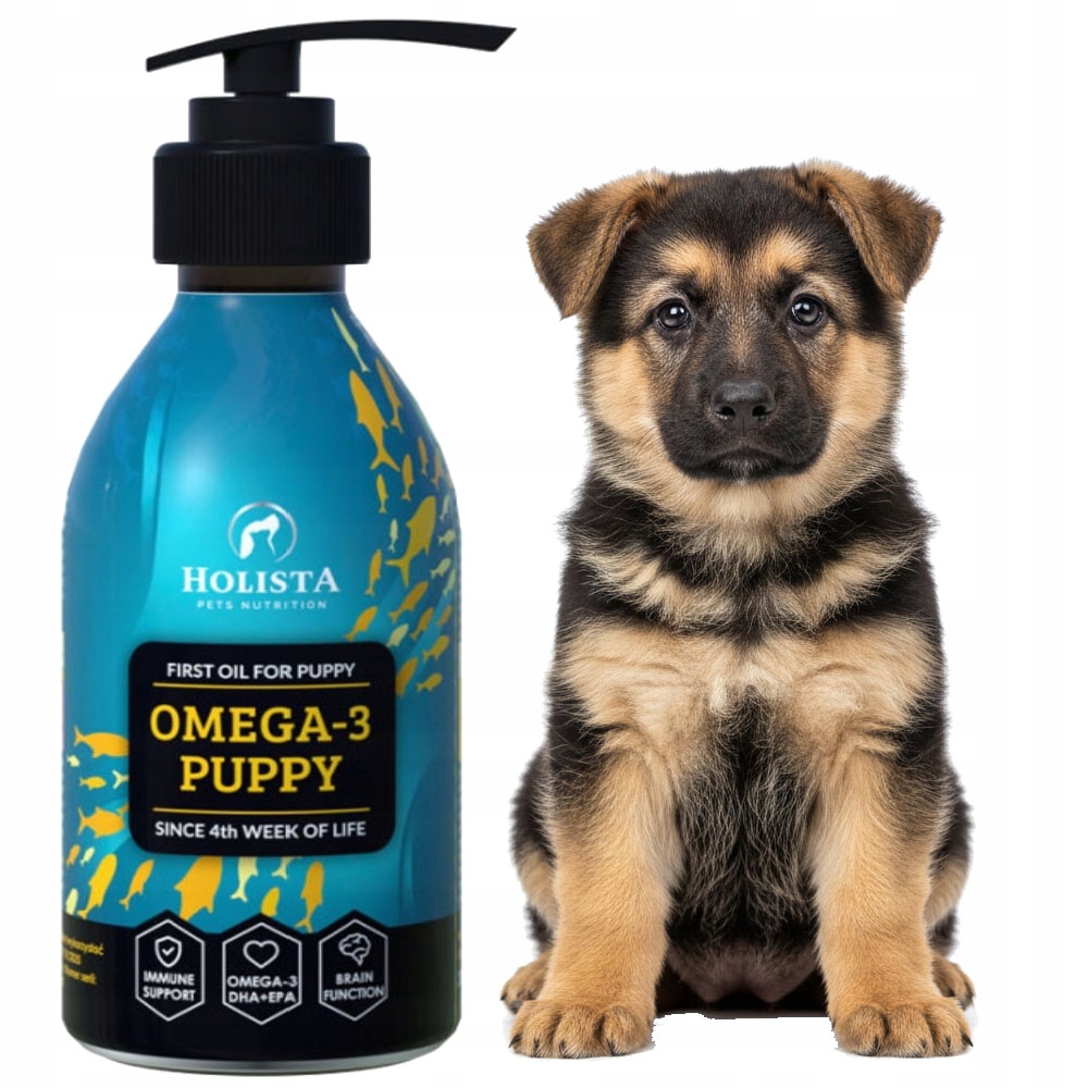 Levně Holista OMEGA3 Puppy Oil 200 ML Olej Pro Štěňata
