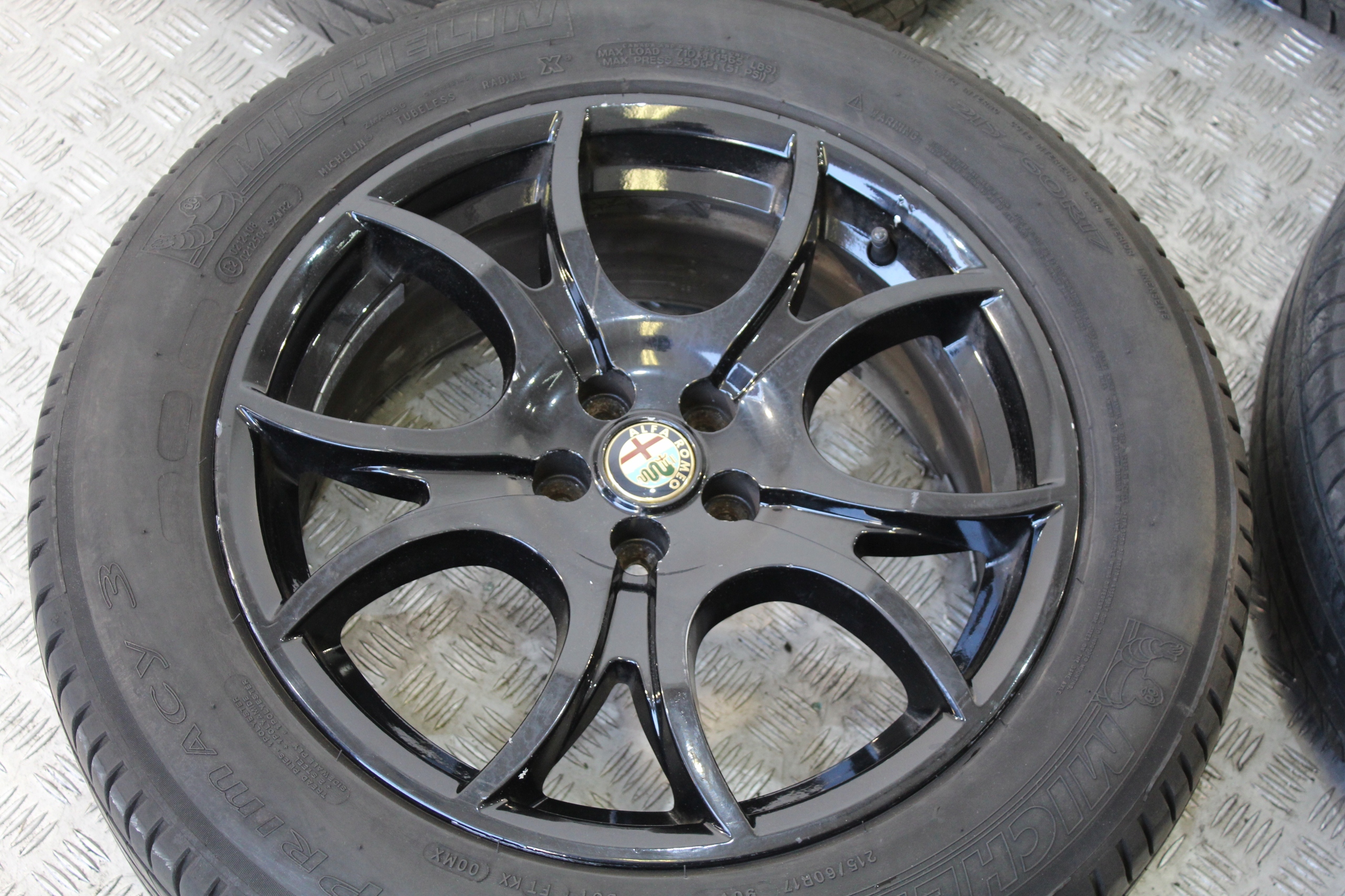 wheels discs disc 215/60 R17 ALFA ROMEO 147 156