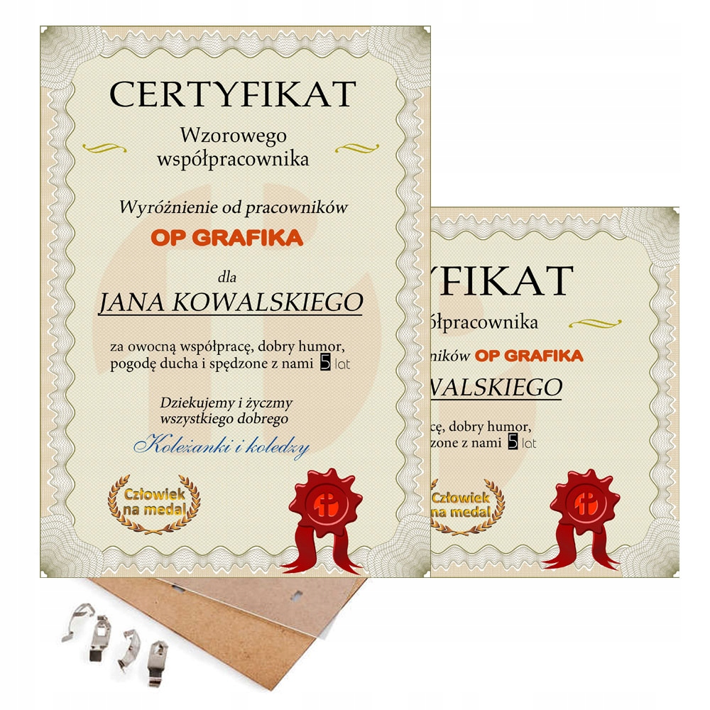 

Dyplom Dla Wzorowego Pracownika Uznanie