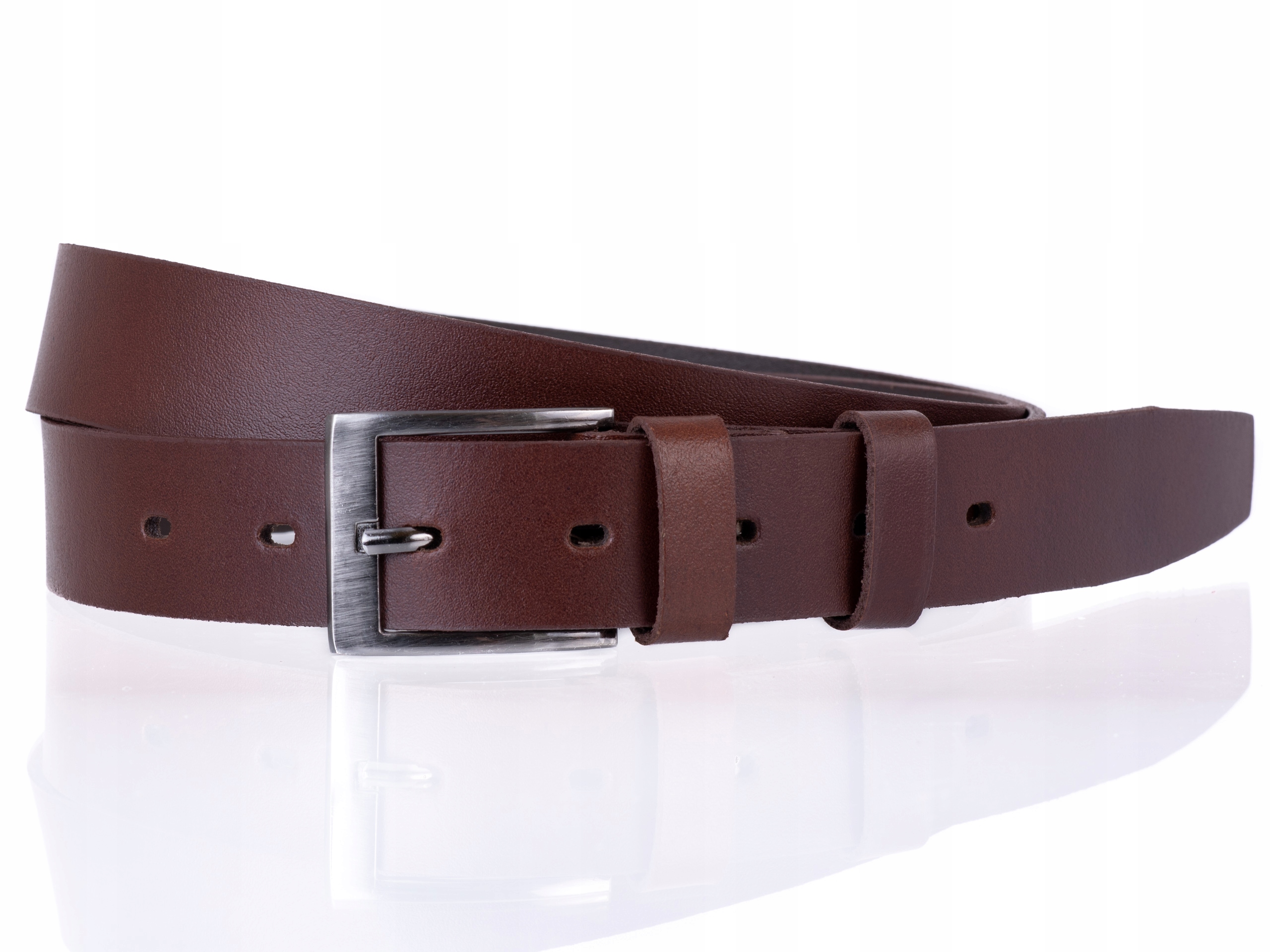 

Pasek do spodni 100% Skórzany C. Brązowy r.125cm