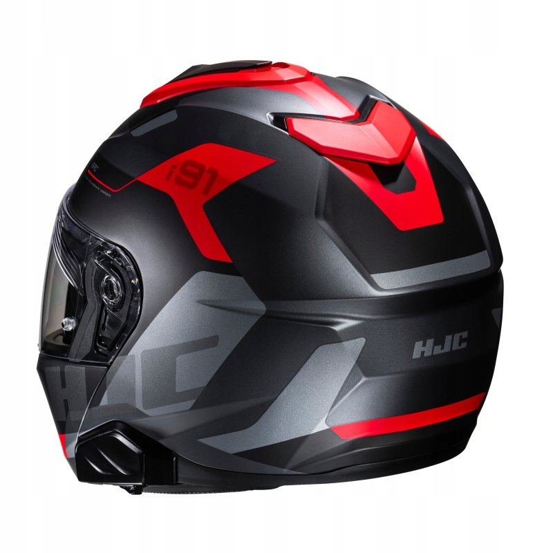 Motocyklová Prilba Hjc I91 Carst Black Red L
