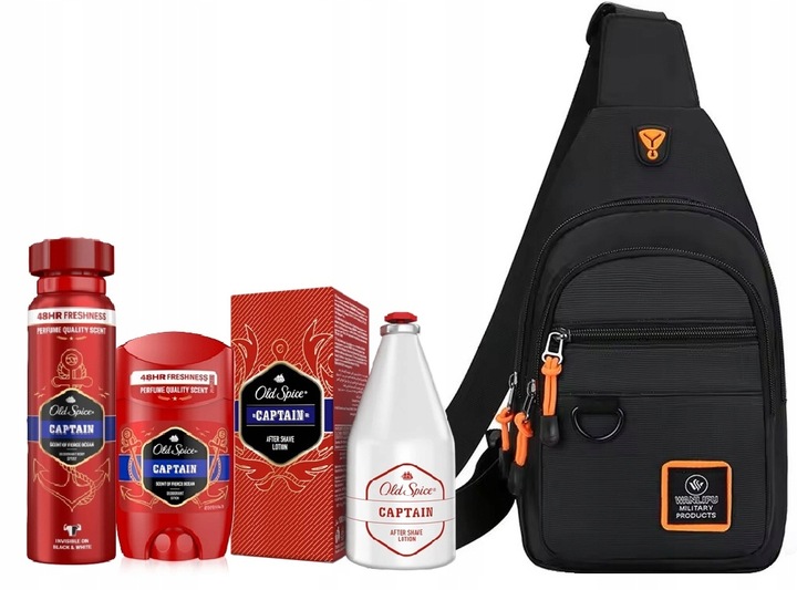 dárek Dárková sada Old Spice Captain s ledvinkou pro muže a chlapce
