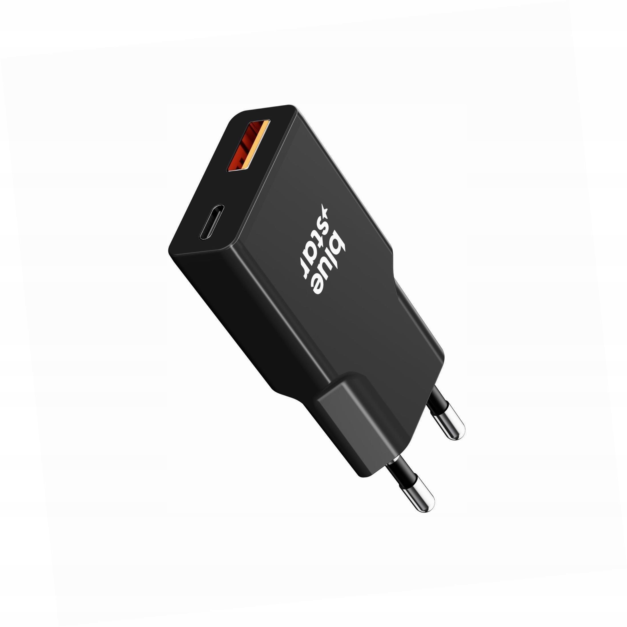 Ładowarka GaN Slim 25W Usb-c Usb-a dwa porty do Samsung Galaxy S20