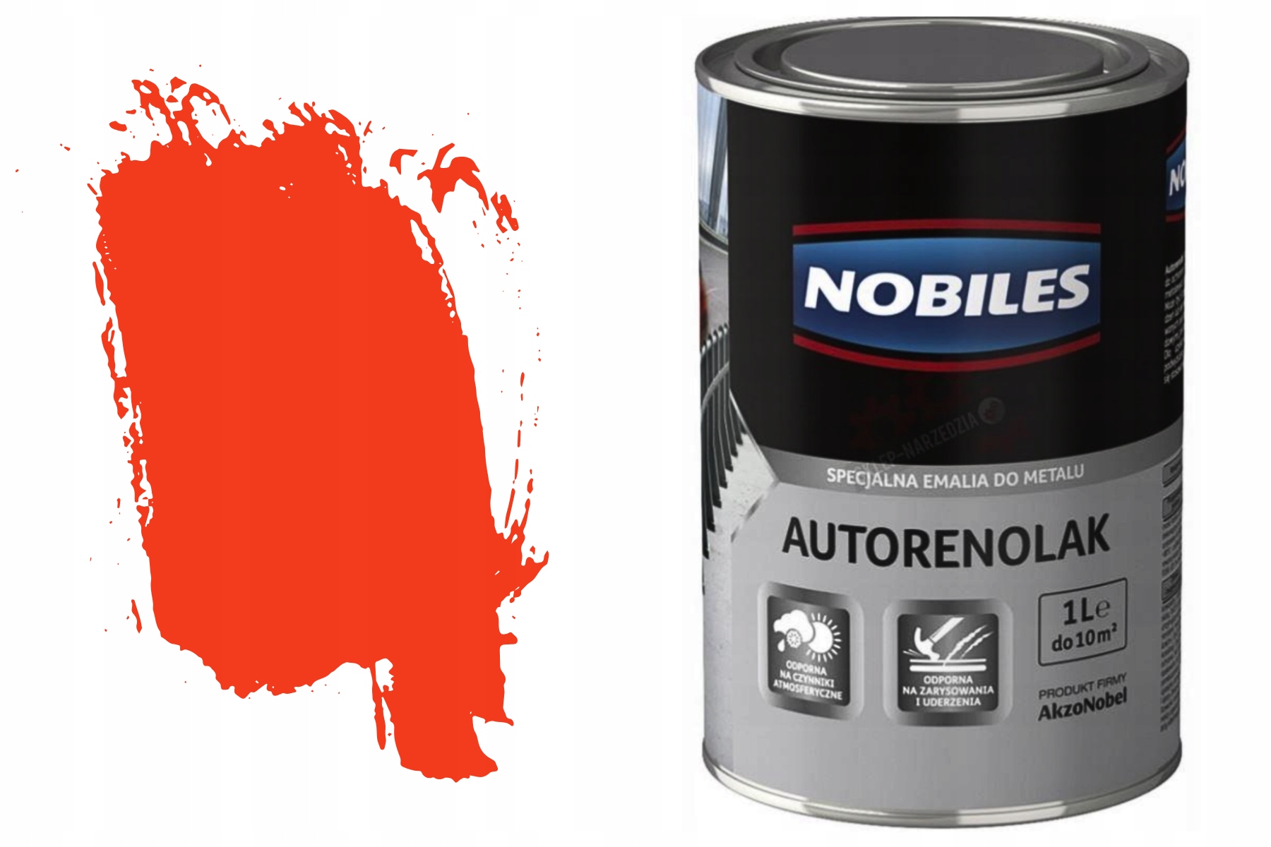 Nobiles Autorenolak L 614 Czerwony Meksykański 1L