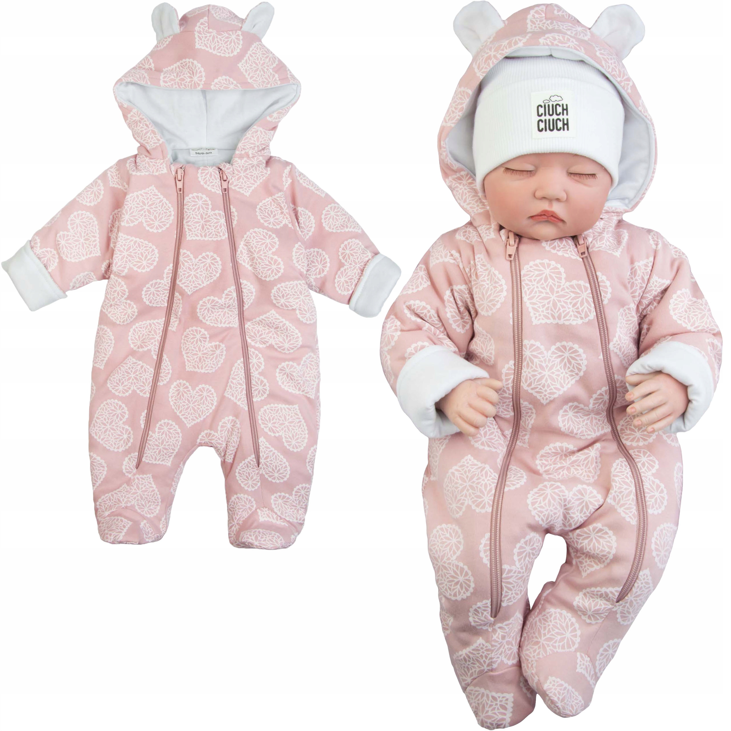 KOMBINEZON WCZEŚNIAK dwa zamki WIOSNA JESIEŃ 50