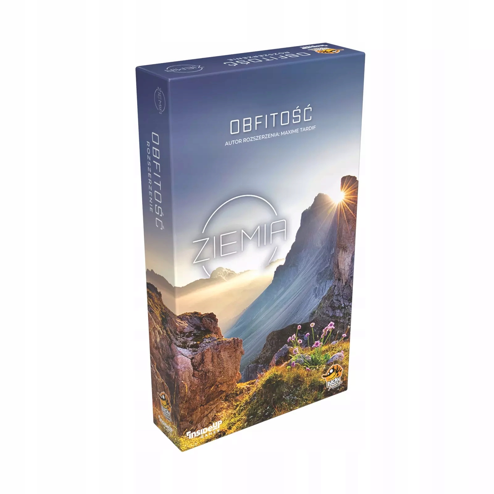 Gra Planszowa Ziemia Obfitość Dodatek Strategiczna Przyrodnicza Ekologia