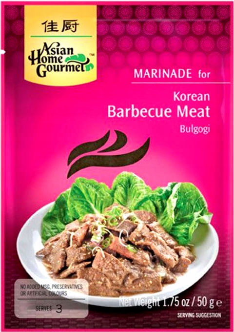

Marynata Koreańska Sos Do Potrawy Bulgogi Ahg 50g