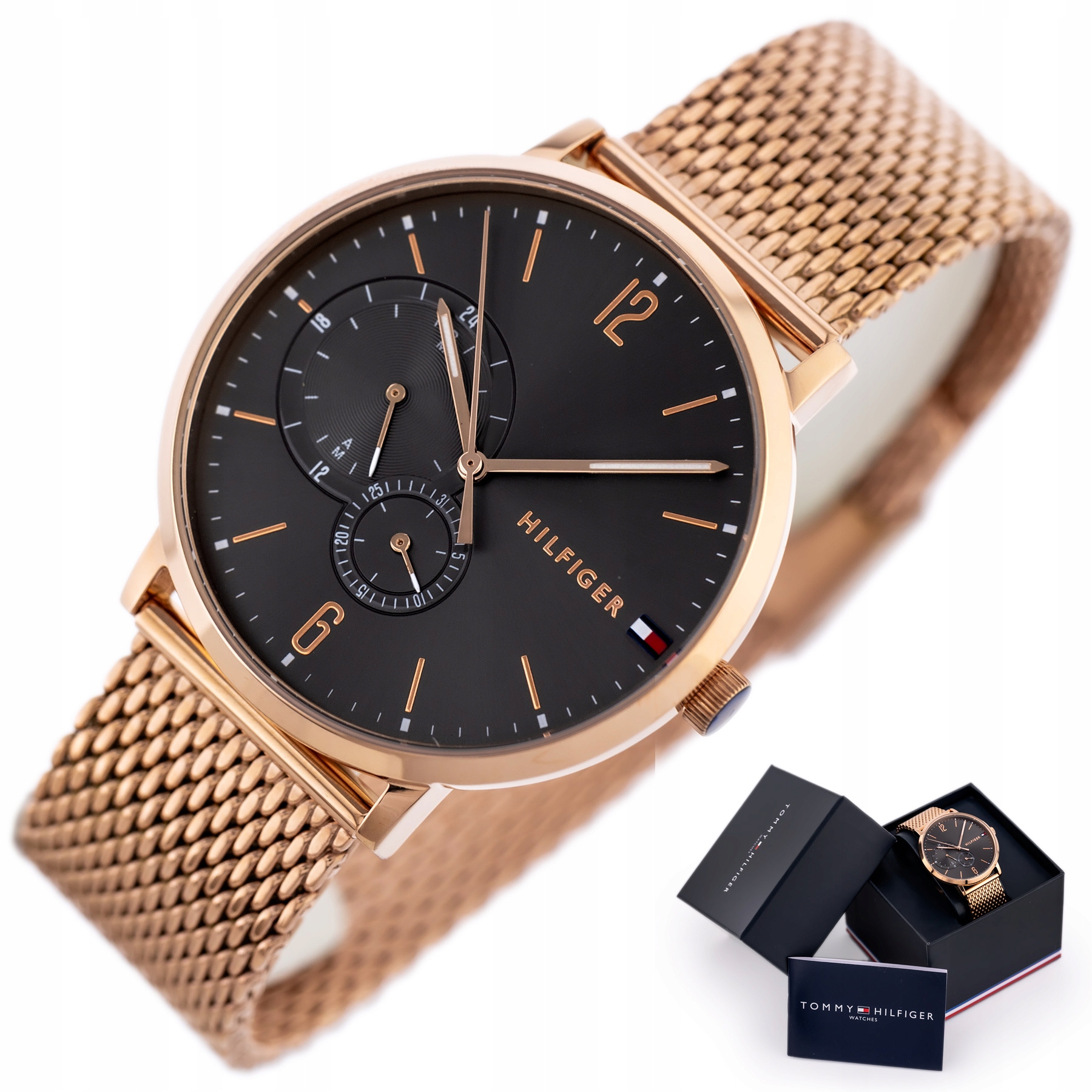 Pánské Hodinky Tommy Hilfiger Brooklyn 1791506 Gravírování