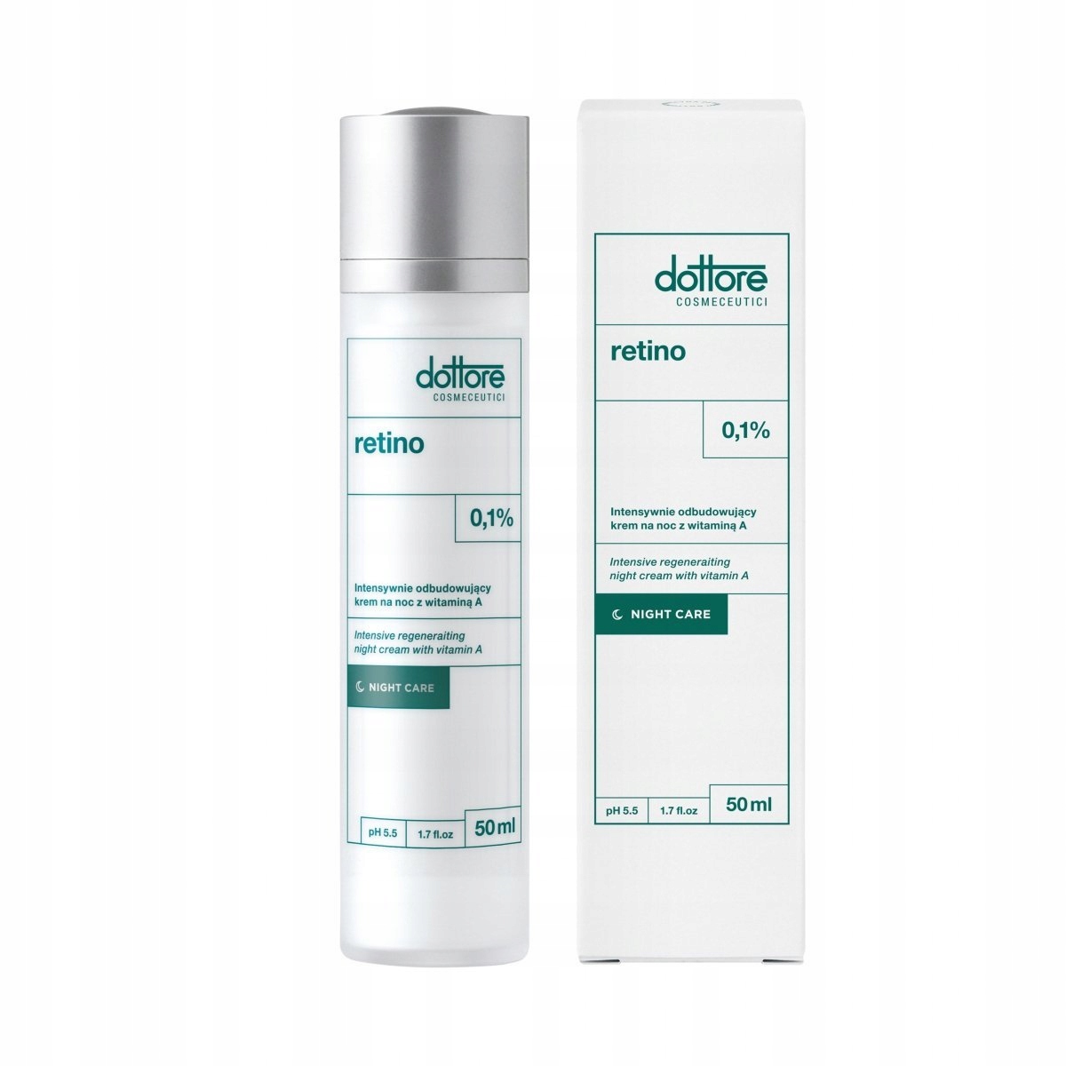 Dottore Cosmeceutici Retino 0,1% odbudowujący krem