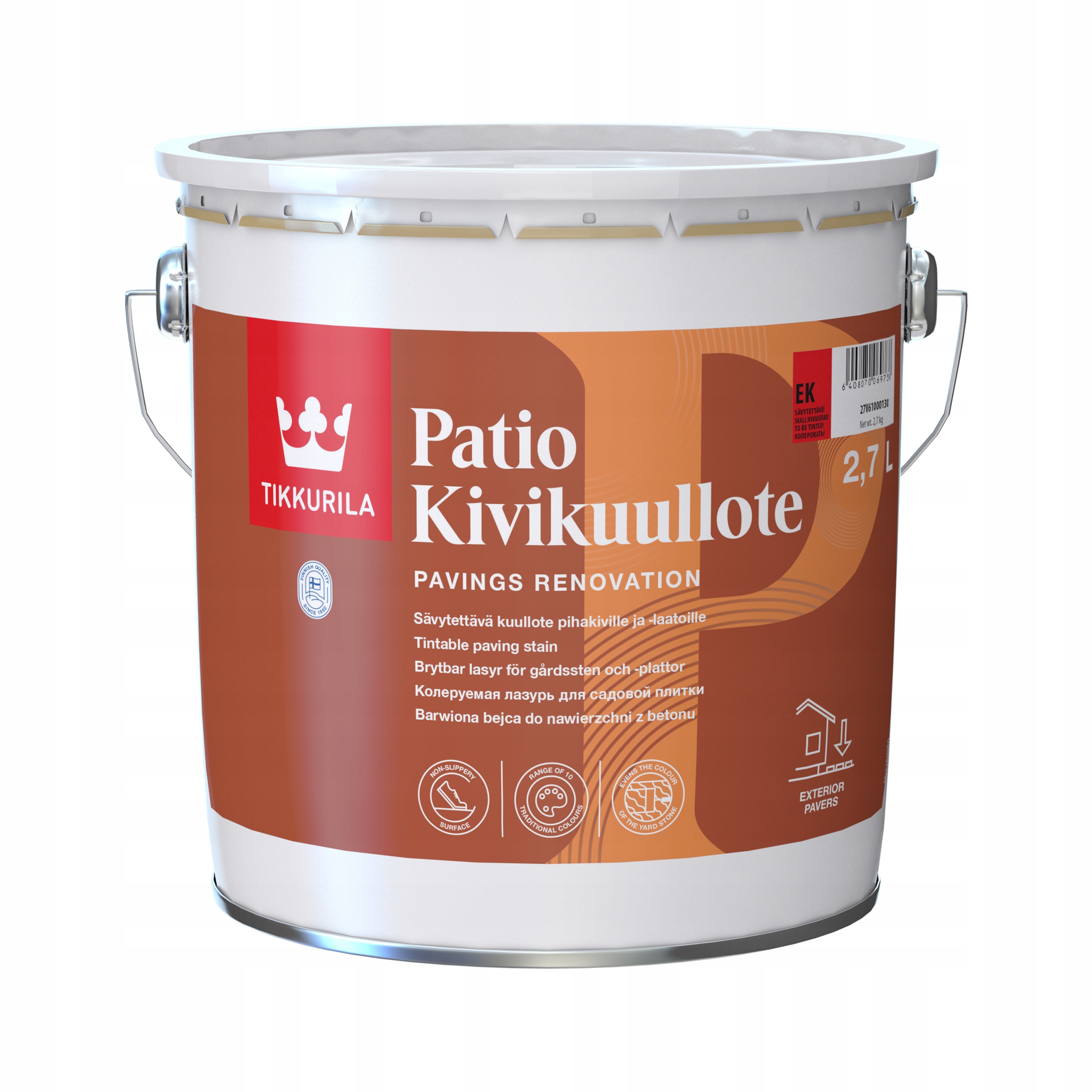 

Tikkurila Impregnat Do Kostki Brukowej Patio 2,7L