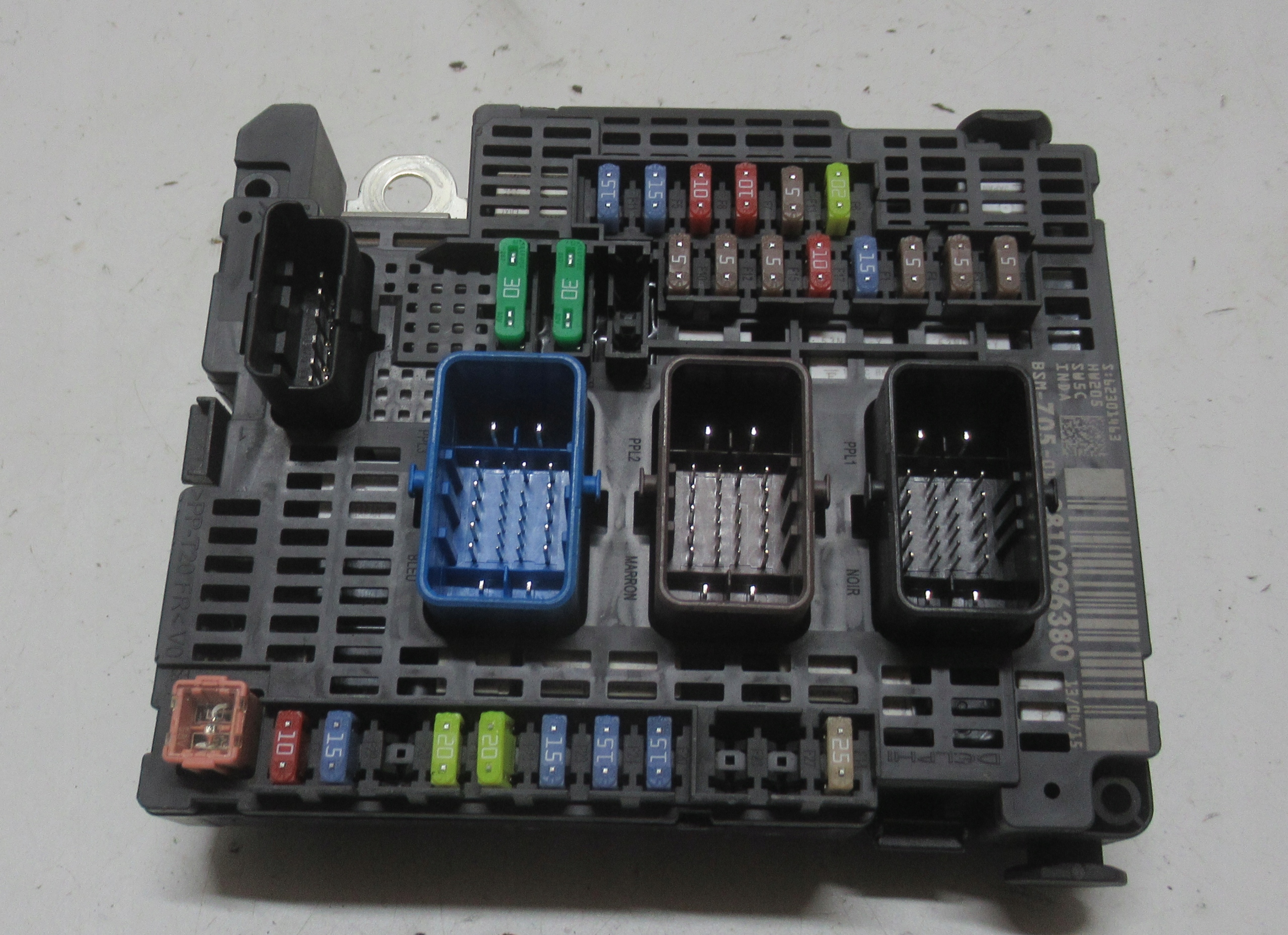 CITROEN C4 PICASSO II 2.0 HDI 15R MODUŁ SKRZYNKA BSM 9810296380