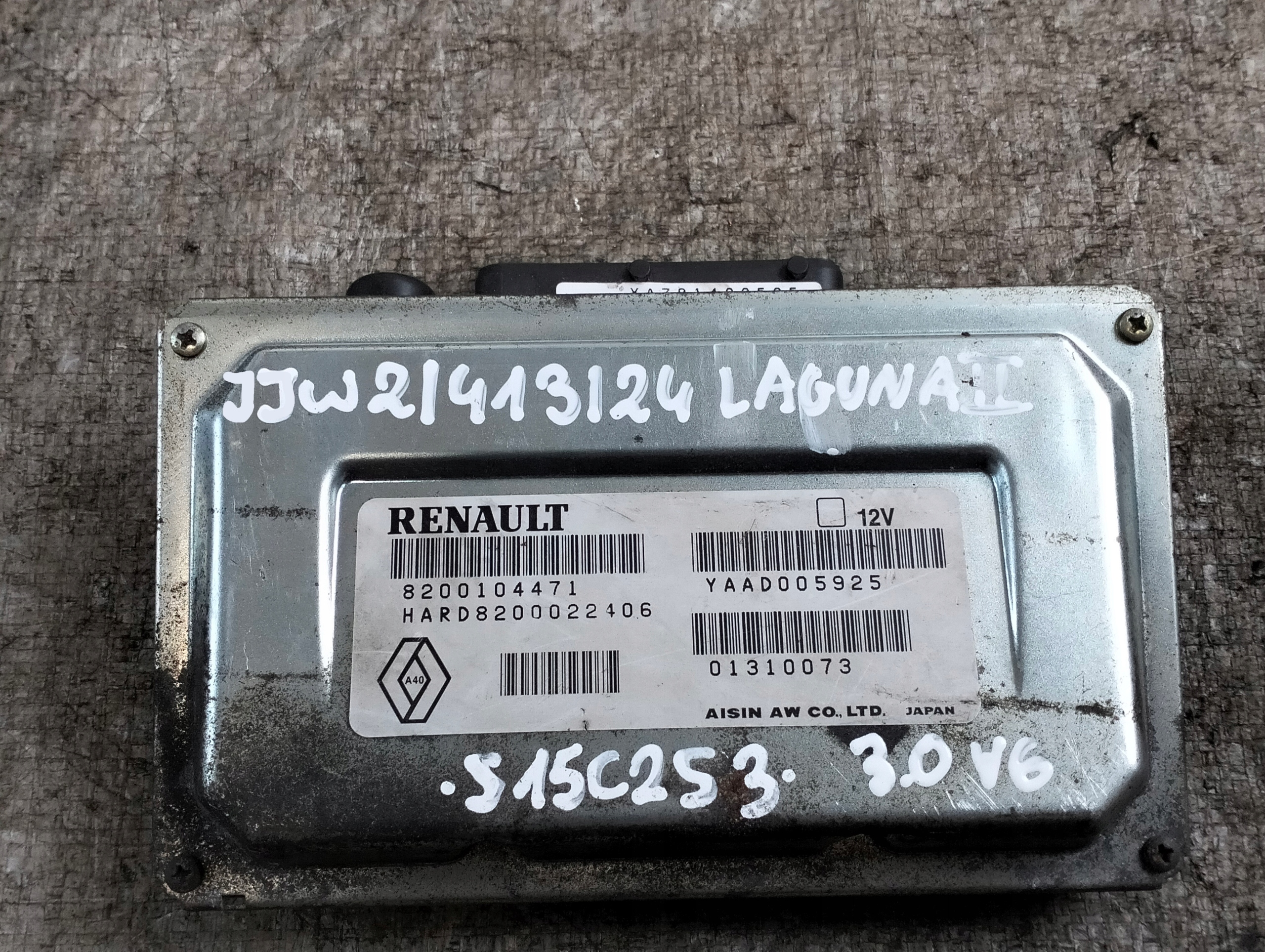 Bedienteil Computer Getriebe getriebe RENAULT LAGUNA II 3.0 V6 04r 8200104471