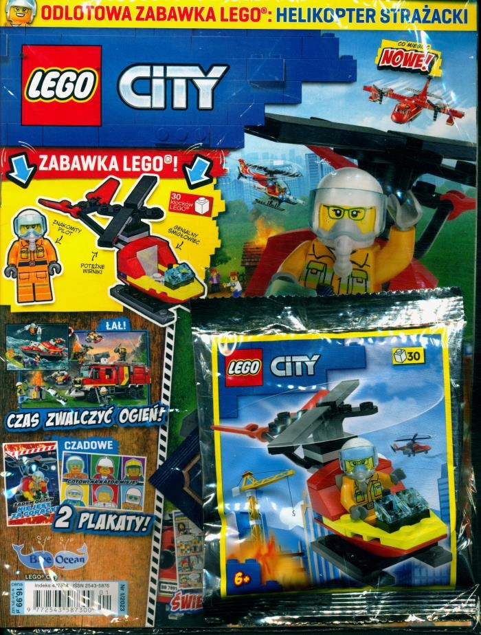 Lego City 1 2023 Helikopter Strażacki