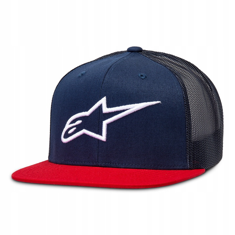 CZAPKA Z DASZKIEM ALPINESTARS CORP TRUCKER NAVY/RED OS SALE