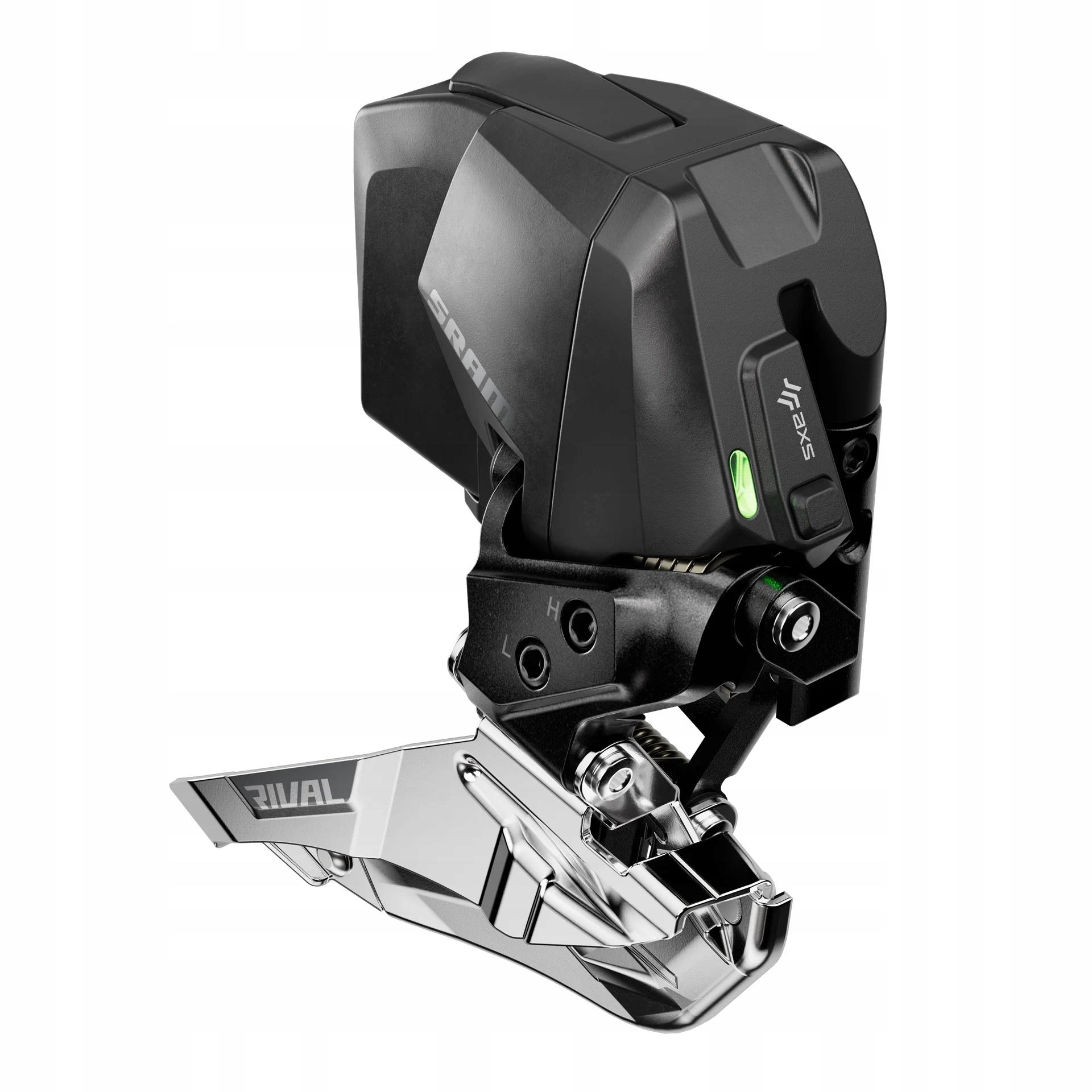 Sram Přesmykač Rival Axs E1 Braze- on, 2x12, Rd/ yaw, Cerná