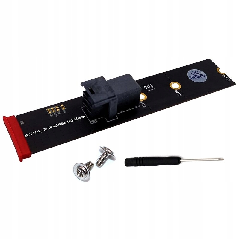 Adapter M.2 NVMe NGFF M Key do U.2 SFF-8639