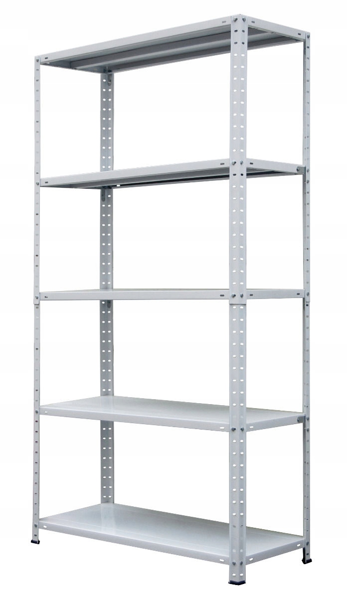

Regał metalowy skręcany BR100 185x100x40 9003